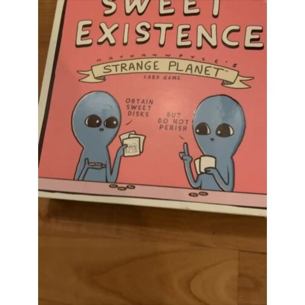 Hasbro Sweet Existence Nathan Pyle's Strange Planet Card Game